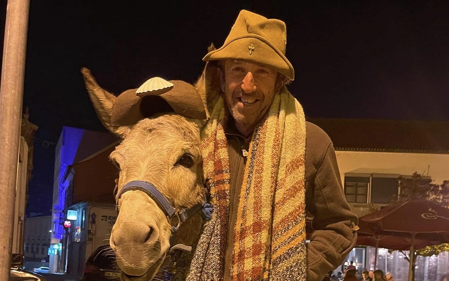 Peregrino “Mais Famoso do Mundo” passou por Ovar