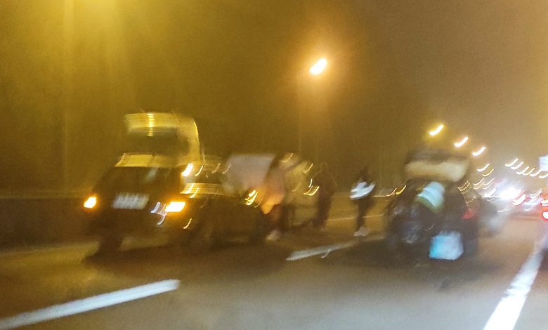 Choque em cadeia na A29 junto à saída de Maceda Choque em cadeia na A29 junto à saída de Maceda
