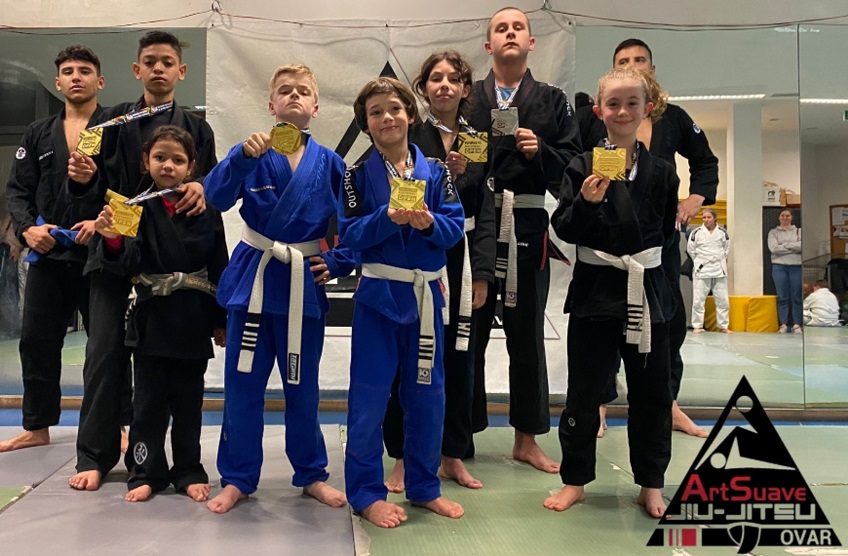 Sete jovens vareiros são campeões nacionais Jiu-Jitsu Brasileiro