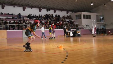 Contra uma armada, patinar, patinar
