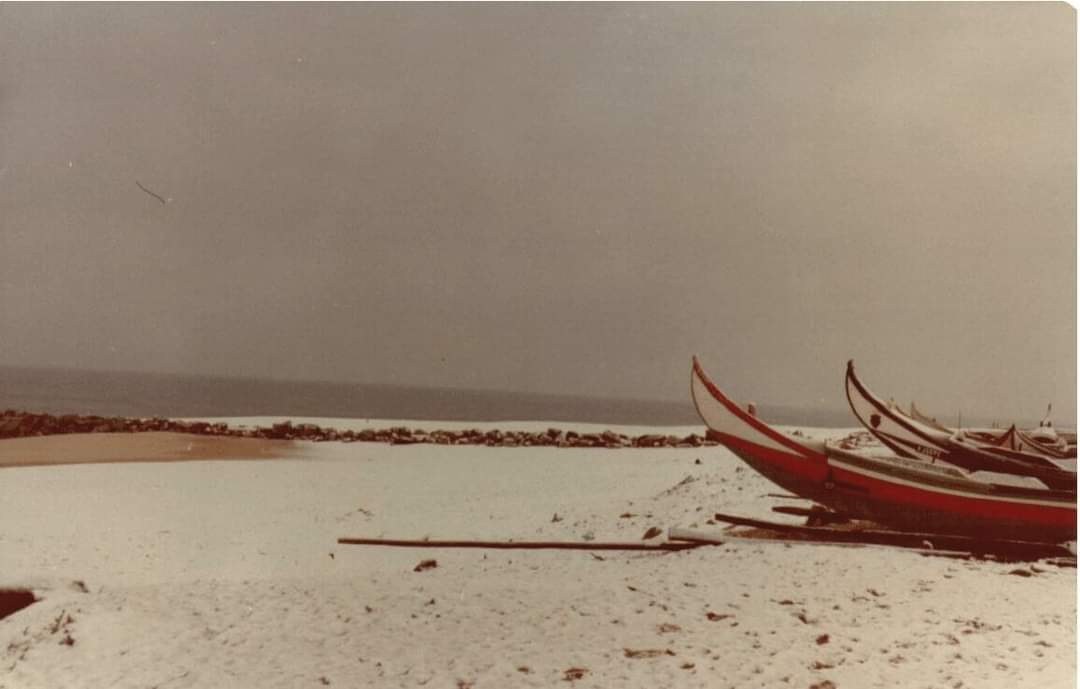 Há 40 anos, Ovar amanheceu coberta de neve