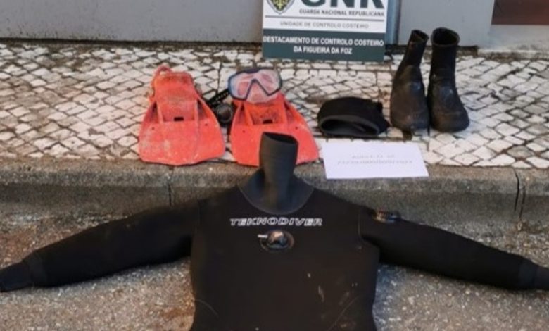 Identificado homem por praticar mergulho recreativo em local proibido na ria de Aveiro Identificado homem por praticar mergulho recreativo em local proibido na ria de Aveiro