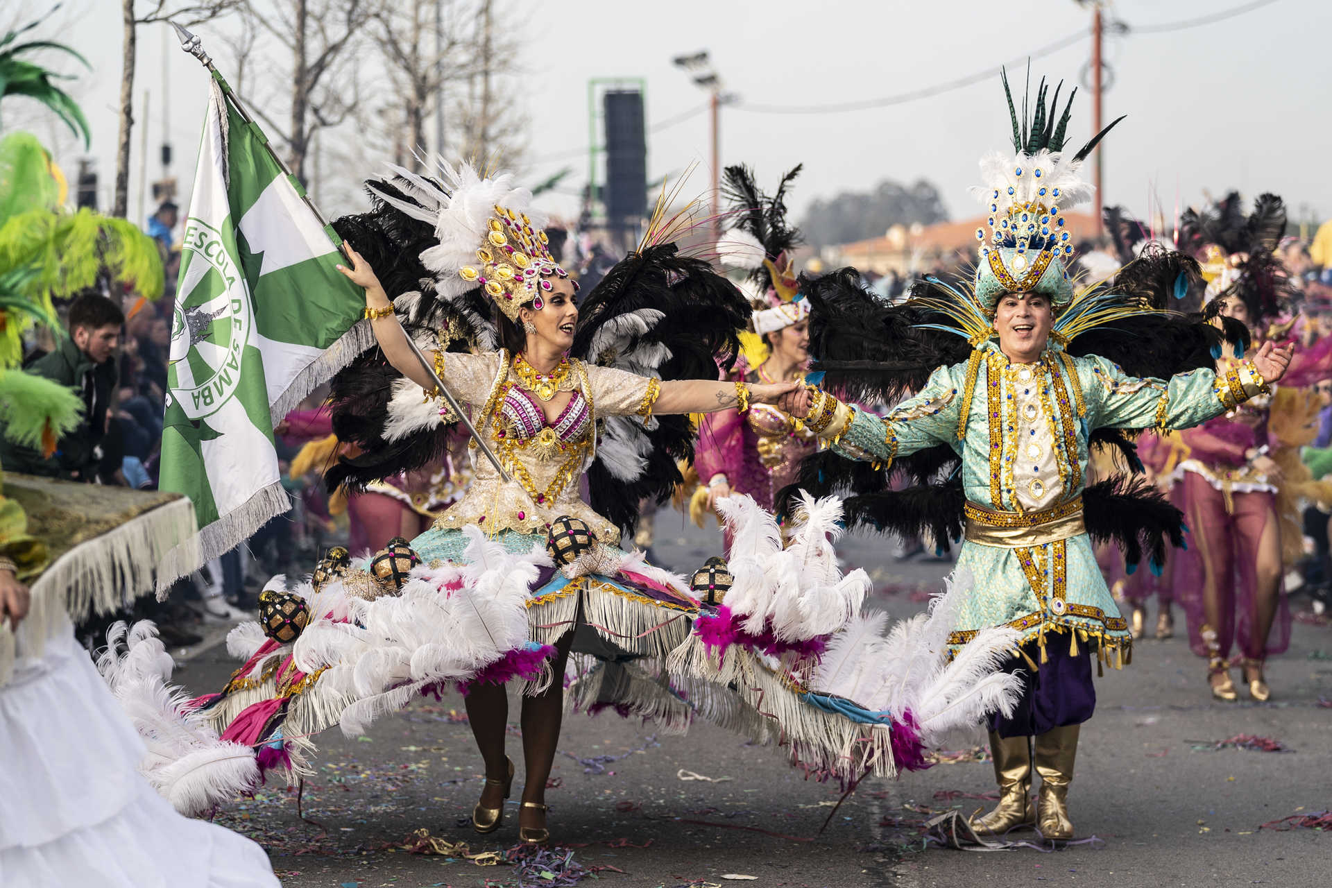"Verde e Branco" em festa na Aldeia do Carnaval