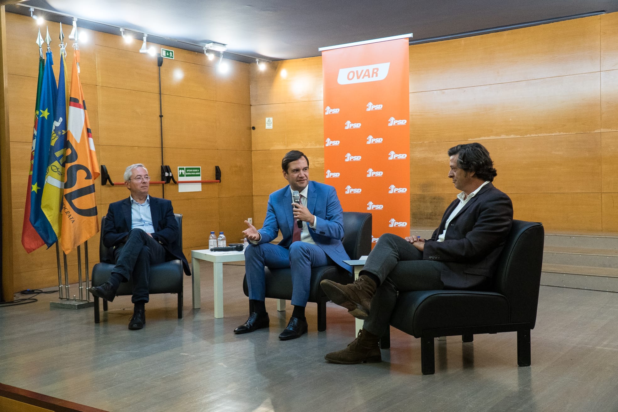 PSD Ovar debateu a saúde no concelho e no país com Ricardo Baptista Leite