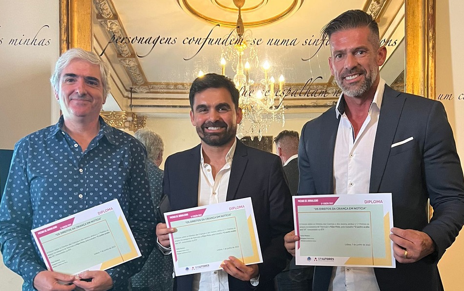 Jornalistas da RTP e da Antena 1 distinguidos no Prémio Jornalismo "Os Direitos da Criança em Notícia"