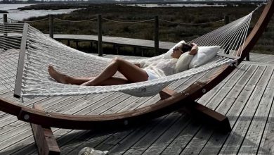 Iva Lamarão em modo “relax” junto à Ria, na Tijosa