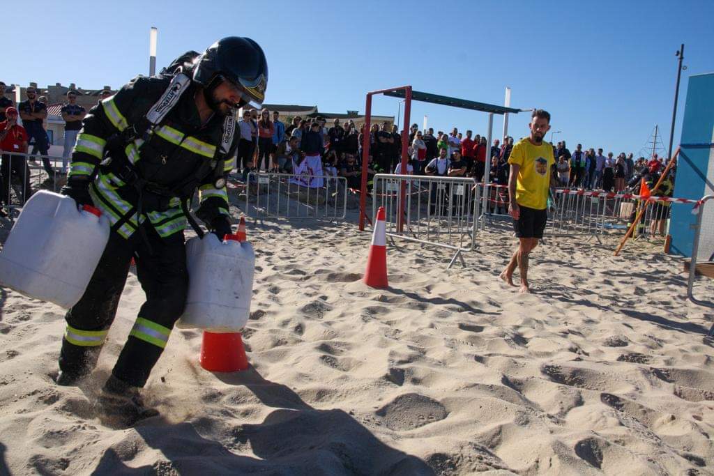 Esmoriz: "Bombeiro d'Areia" mostra a dureza da missão