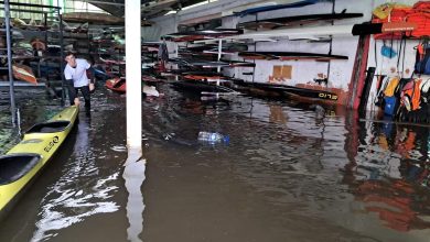Clube de Canoagem a “navegar” dentro e fora de água