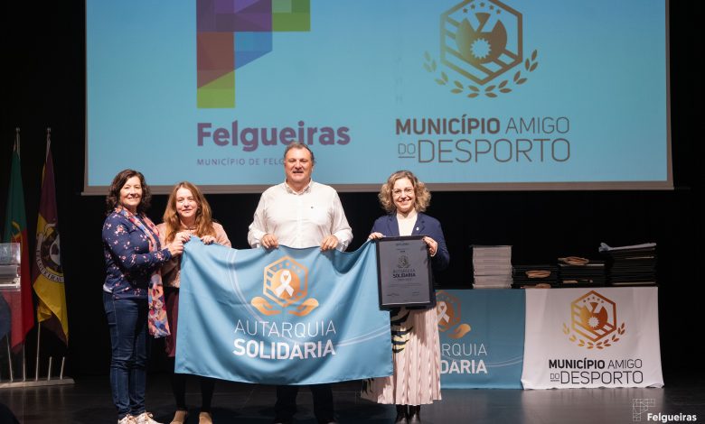 Município recebe distinção de Autarquia Solidária Município recebe distinção de Autarquia Solidária