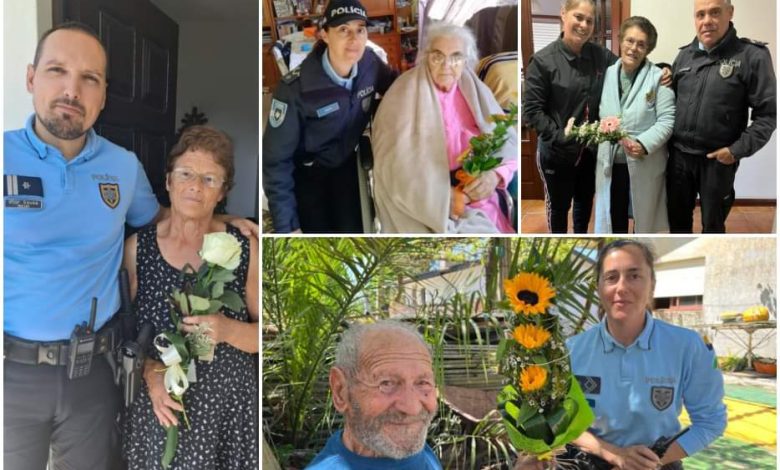 Há idosos para quem a PSP de Ovar é a única família que resta Há idosos para quem a PSP de Ovar é a única família que resta