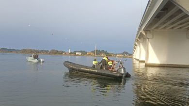 Buscas na Ria terminaram sem encontrar o corpo de Mónica Silva