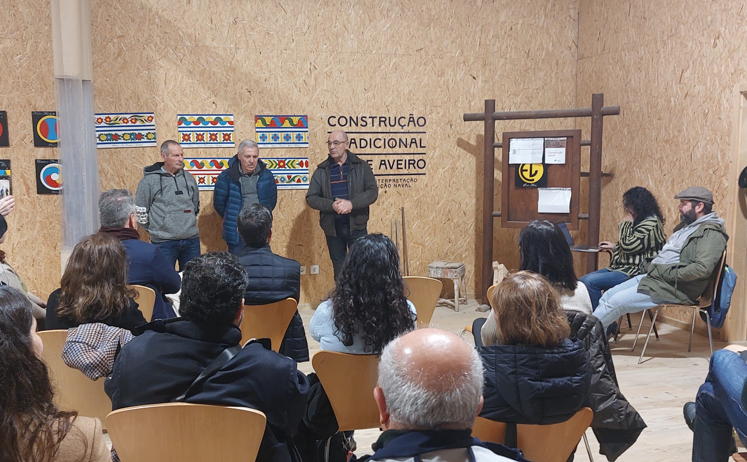 "Leccionar a arte da carpintaria naval é um sonho realizado" - Hélder Ventura