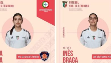Inês e Telma vão à Liga de Ouro pela seleção sub16