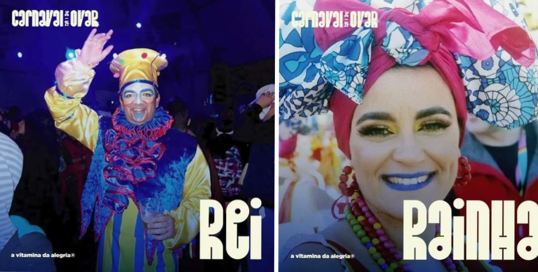 El-Rei D. Nelson "troca" de Rainha no Trono da Vareiro da Folia