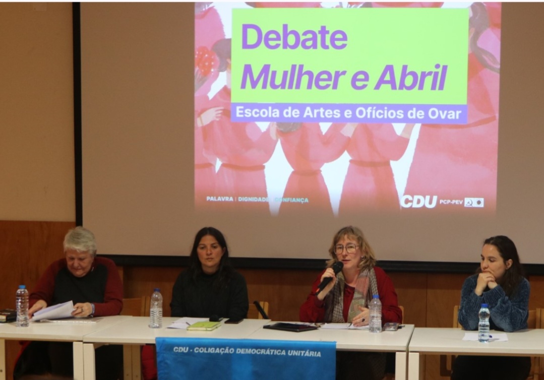 "Mulher e Abril” em debate promovido pelo PCP