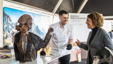 Jorge Cardoso estreou “Amália”, nova criação em chocolate