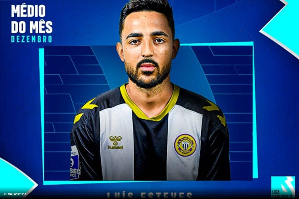 Luís Esteves recebeu Prémio de Médio da II Liga