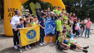 Escola de Triatlo AEJ com cinco estreias e dois pódios