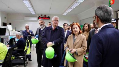 Ministros do Ambiente e da Economia de visita à Bondalti, em Estarreja