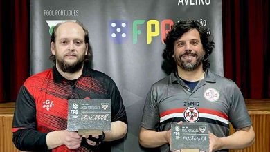 Nélson Reis na final de Pool Português – 2.ª Divisão de Aveiro