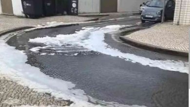 Mar voltou a galgar as margens no Furadouro