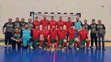 Padres José Coelho e Paulo Godinho na Seleção Nacional de Futsal que está no Campeonato Europeu