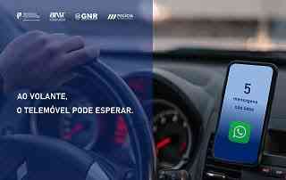 ANSR: Campanha “Ao Volante, o Telemóvel pode Esperar” ANSR: Campanha “Ao Volante, o Telemóvel pode Esperar”