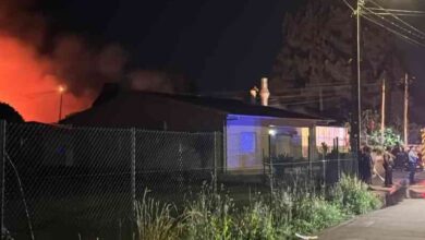 Incêndio em oficina de pintura em Souto destrói 13 carros