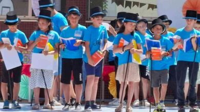 Finalistas da Escola Básica Glória de Sant’Anna em festa