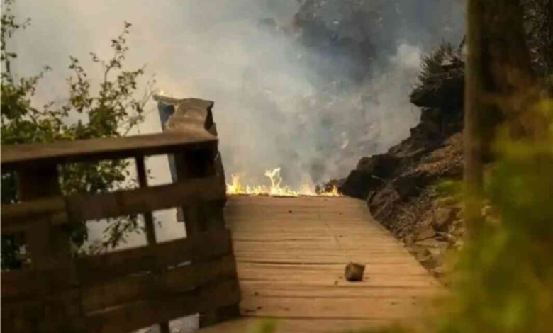 Passadiços do Paiva fechados devido ao incêndio em Arouca