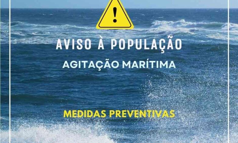 Vai à praia? Atenção à forte ondulação marítima