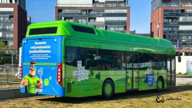 CaetanoBus entrega os primeiros autocarros H2.City Gold para a Finlândia