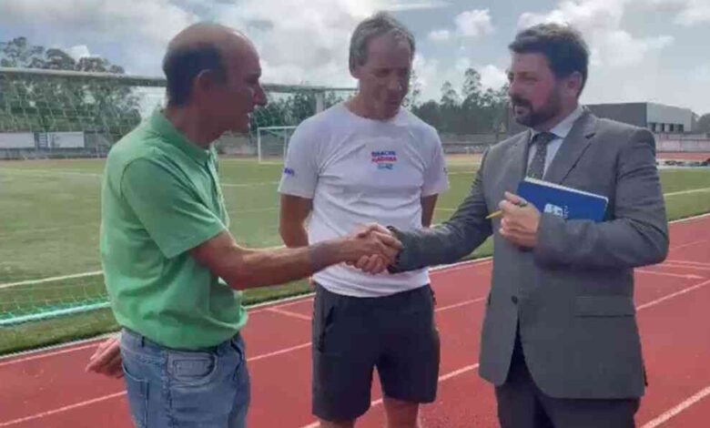 M2030 reuniu com o presidente da Associação de Atletismo de Aveiro, no Parque Desportivo de Arada M2030 reuniu com o presidente da Associação de Atletismo de Aveiro, no Parque Desportivo de Arada