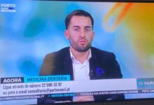 Luís Vicente no “Consultório” do Porto Canal