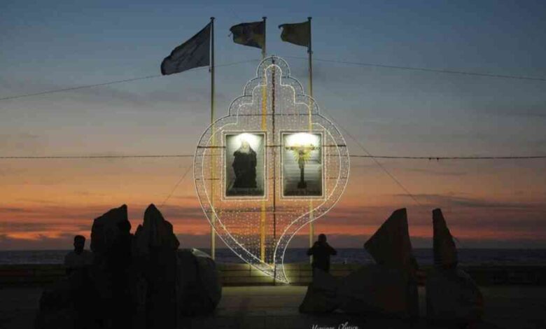 Já há iluminação nas Festas do Mar do Furadouro Já há iluminação nas Festas do Mar do Furadouro