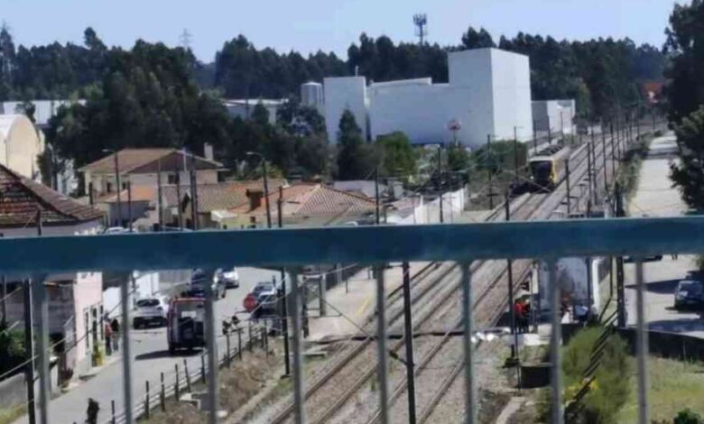 Homem foi colhido mortalmente por comboio em Cortegaça Homem foi colhido mortalmente por comboio em Cortegaça