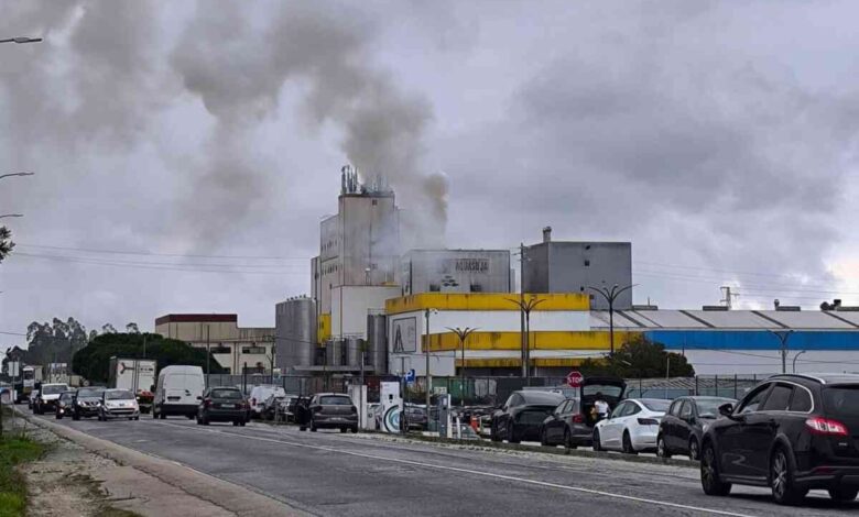 Avaria causa incêndio no silo da ração de peixe na Sorgal