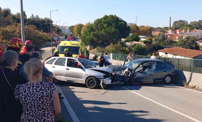 Quatro feridos em acidentes em Válega e São João