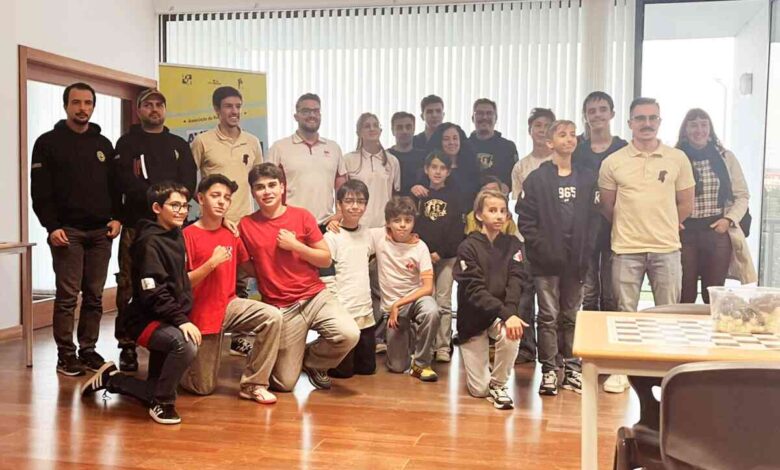 Xadrez: Ovar coroou Campeões Distritais de Semirrápidas