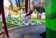 Crianças despedem-se das chupetas em Perlim