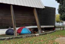O Natal dos sem-abrigo que “acampam” no Espaço Empreendedor de Ovar