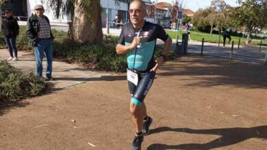 António Brandão de “Prata” no III Duatlo de Ílhavo