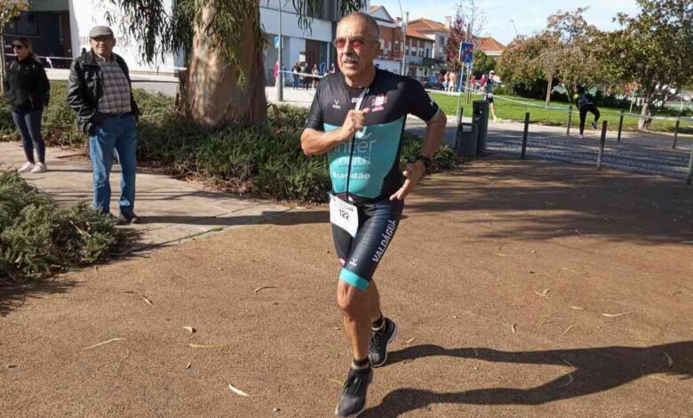 António Brandão de “Prata” no III Duatlo de Ílhavo