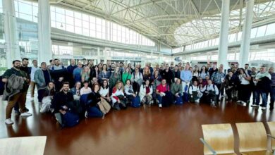 Grupo PALM dá as boas-vindas aos funcionários de seis novas fábricas de cartão canelado na sua sede em Aalen