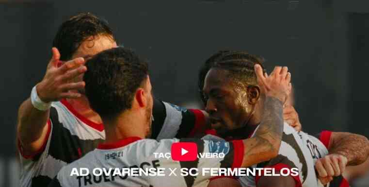 Ovarense elimina Fermentelos e vai em frente na Taça de Aveiro
