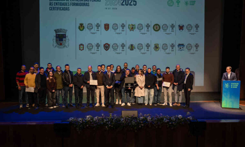 Clubes do concelho distinguidos com Placas de Certificação de Entidades Formadoras