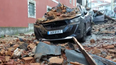 Passagem da tempestade Kristin deixa seis mortos e muita destruição
