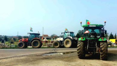 Tratores marcham de Ovar até Aveiro em alerta para “situação dramática” que vive a agricultura Tratores marcham de Ovar até Aveiro em alerta para “situação dramática” que vive a agricultura