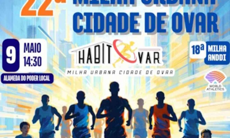 22.ª Milha Urbana Cidade de Ovar apresenta novidades