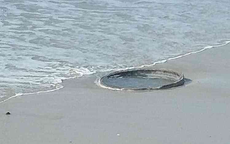 Erosão “descobre” antigo poço da Praia de Maceda